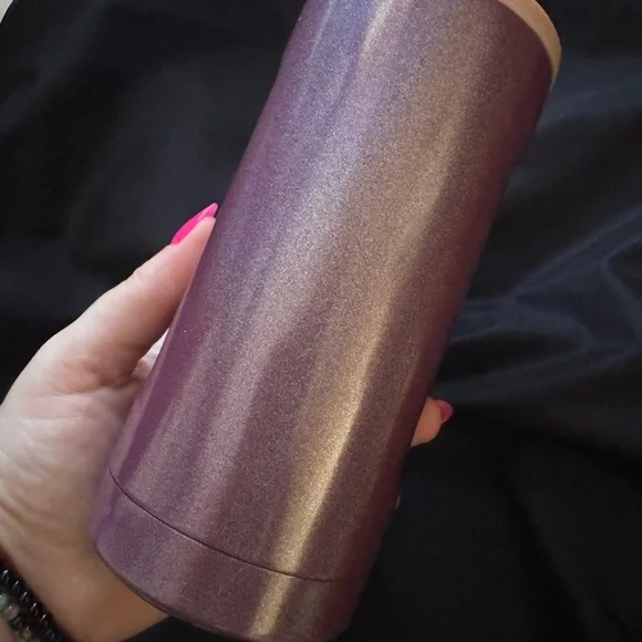 BRUMATE | NWOT Hopsulator SLIM Glitter Rose Gold | 12oz SLIM Cans - Picture 8 of 10